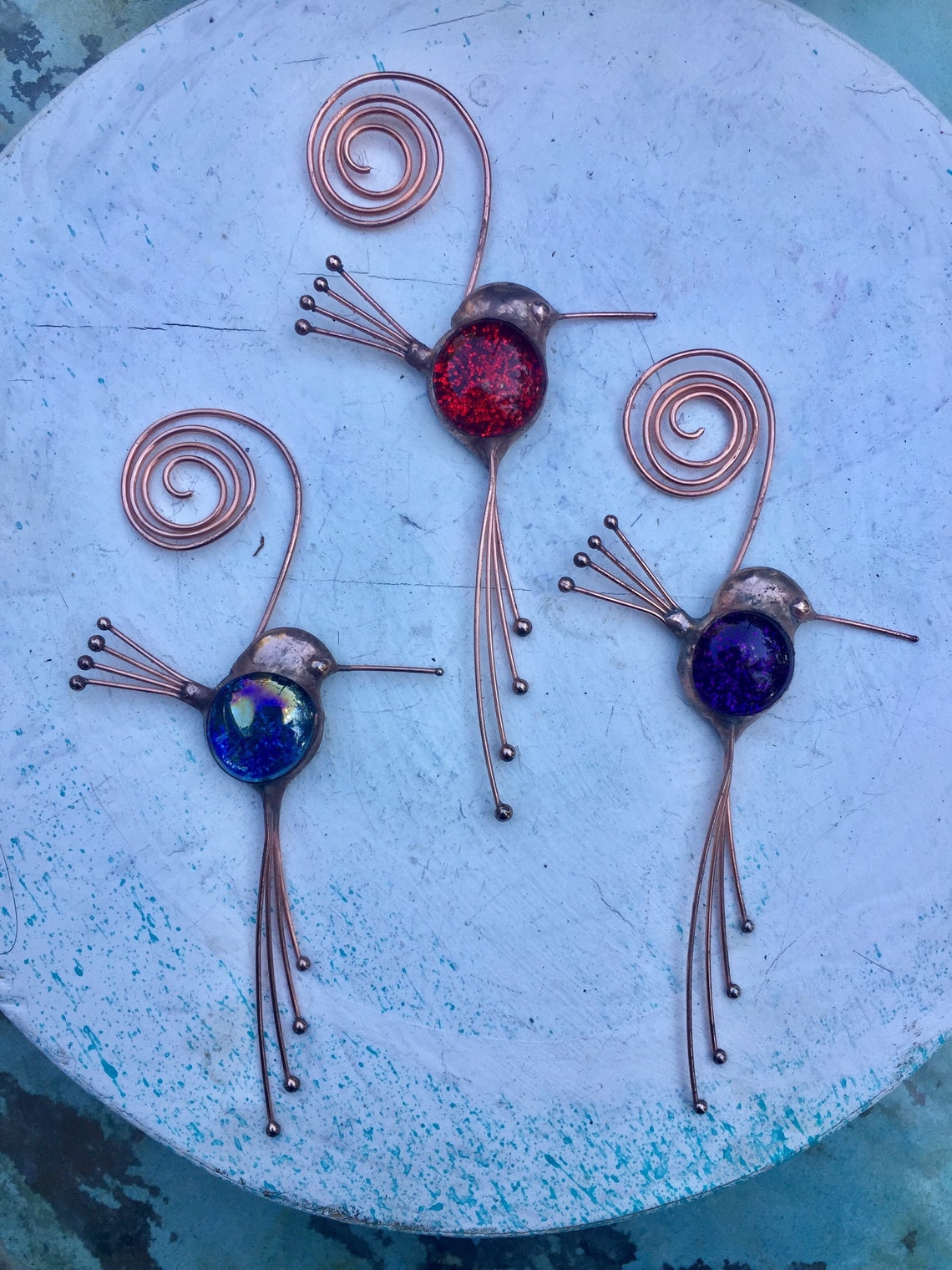 Christmas Bird Tree Trimming Christmas Ornament Handmade Etsy