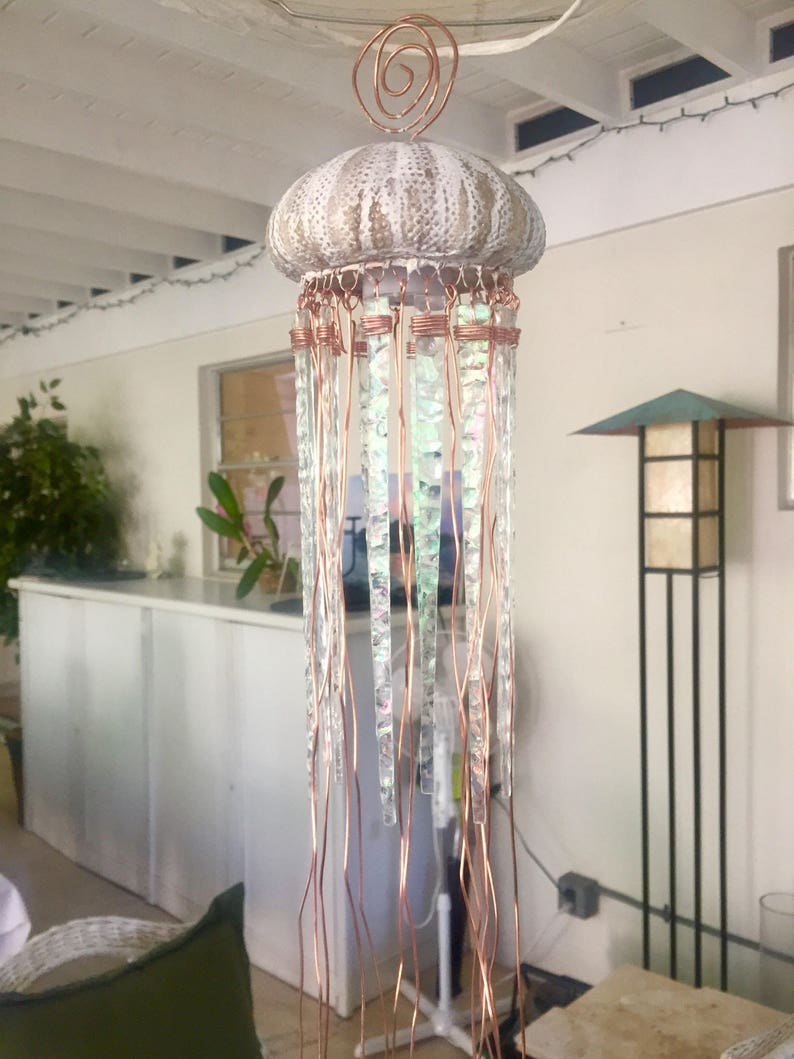 Beach decor jellyfish light tropical gift accent lamp Etsy