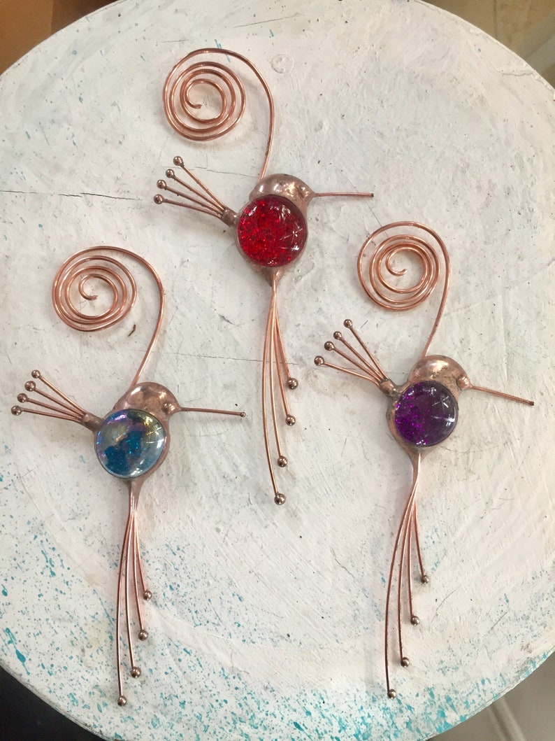 Christmas Bird Tree Trimming Christmas Ornament Handmade Etsy