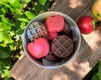 Apple Cinnamon Wax Melts, Baked Apple Pie, Autumn Scents Wax Tarts, Strong Scented Soy Blend Tarts, Cozy Scents for Fall