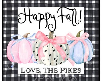 Etiqueta de regalo de Halloween