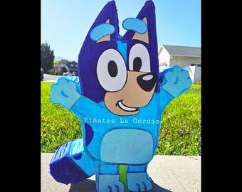 Bluey piñata, bluey party decorations, Bluey birthday piñata
