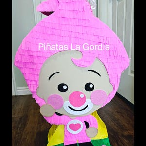 Plim plim piñata / Plim Plim number piñata/ kids party ideas / Plim plim decorations/ plim birthday/ plim plim Supplies