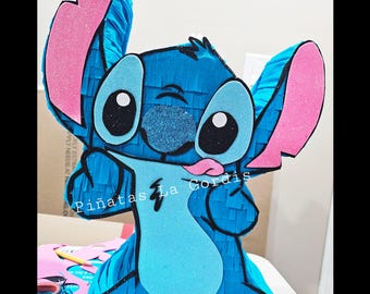 Stitch piñata, lilo and Stitch piñata, Stitch birthday decorations party