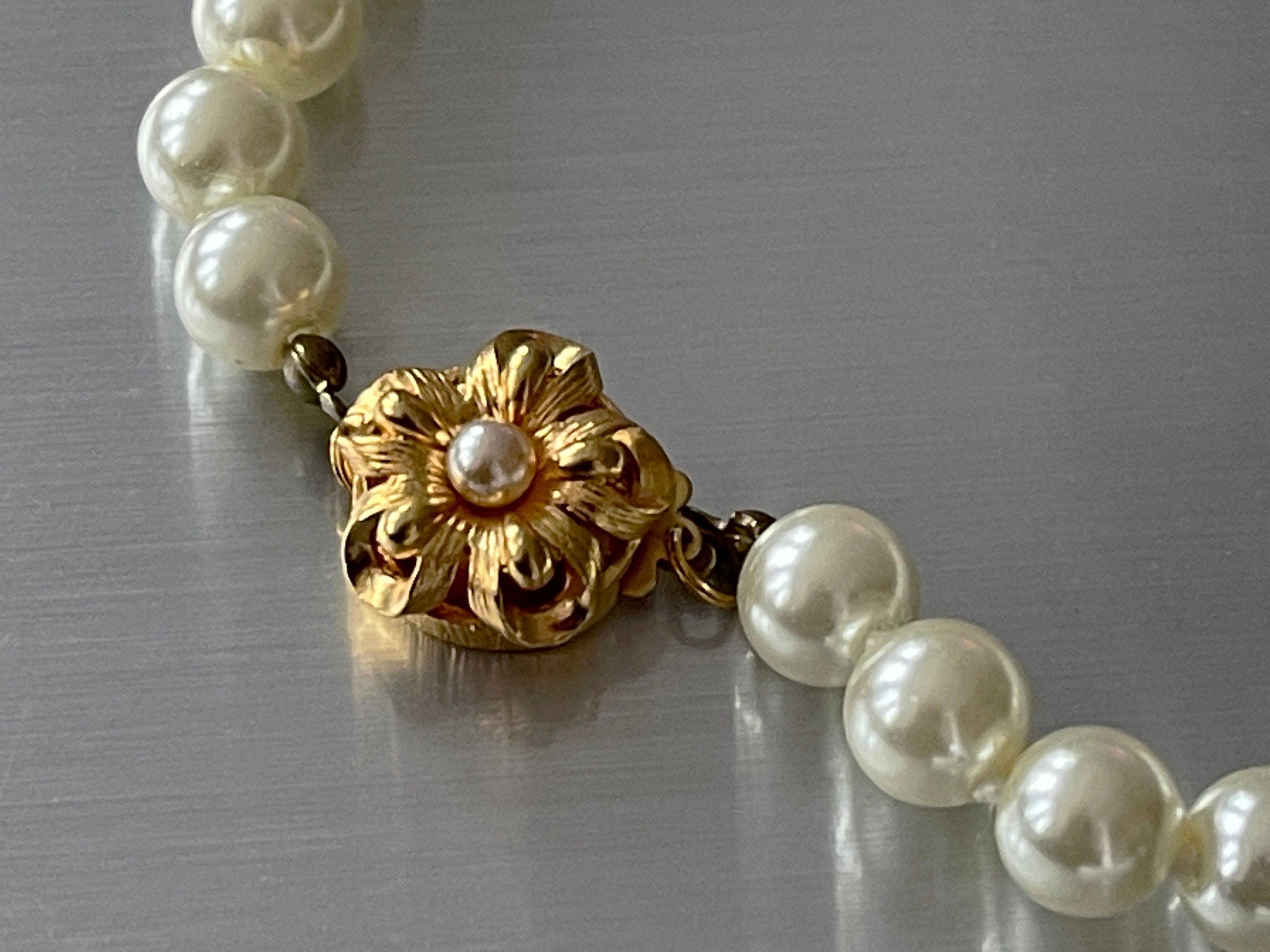 Retro Cultured Pearls - Etsy