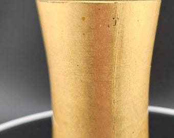 Vintage OMC Japan Table Lighter – Gold-Tone Painted Ceramic – Repair/Service Needed