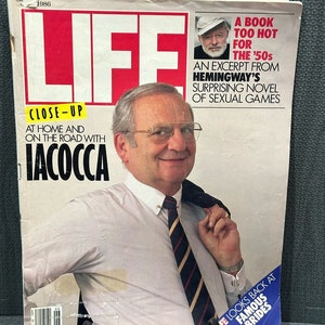 Magazyn Life wrzesień 1986 – artykuł o Lee Iacocce i ekskluzywny fragment Hemingwaya