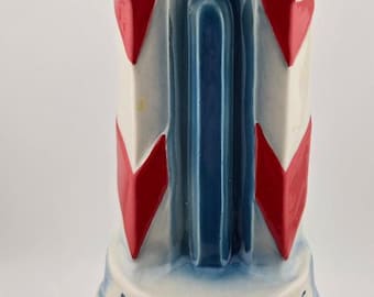 Decantador Jim Beam Ramada Inn Vintage 1976 – Botella de whisky de porcelana Regal – Artículos de bar de colección