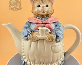 80's Kamenstein Tulip and Hummingbird Teapot - Etsy 日本