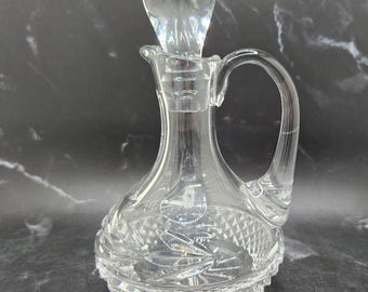 Galway Crystal Decanter with Stopper - Elegant Cut Glass, Perfect for Entertaining