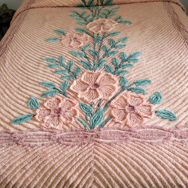 Chenille Bedspread Fabric Etsy