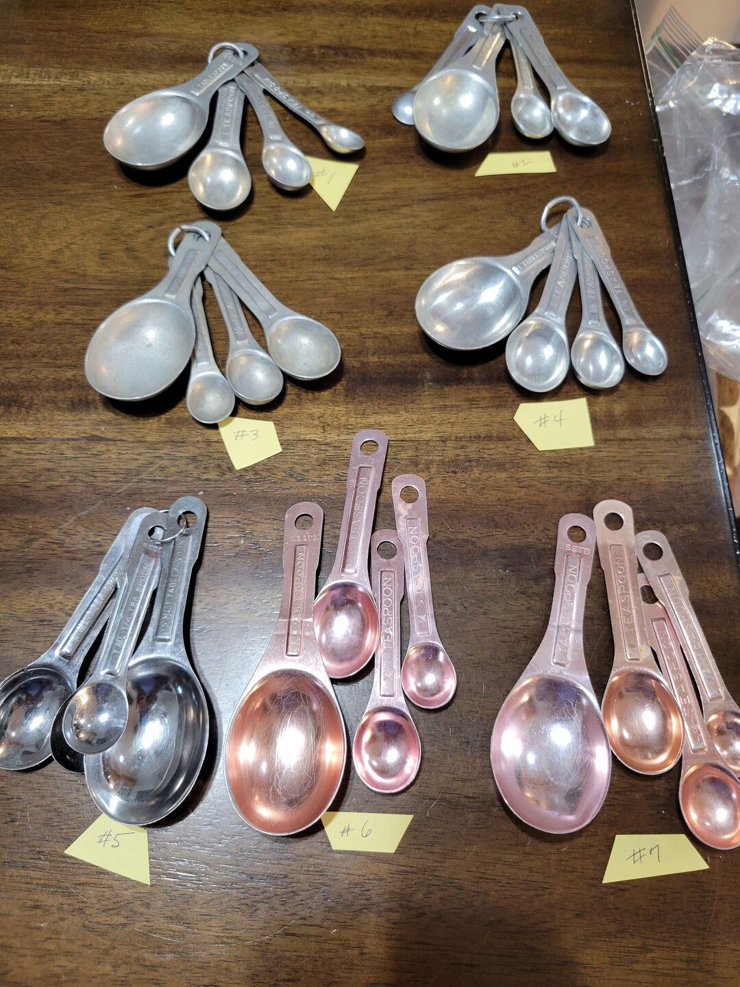 Vintage Measuring Spoon Sets You Pick Retro Measuring Spoons Etsy