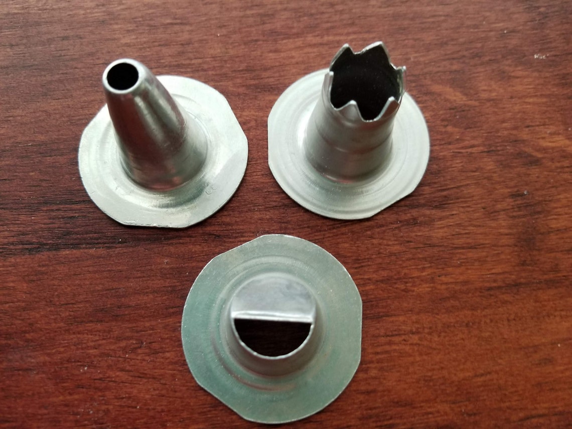 Vintage Mirro Cookie Press Disks Circa 1950s Sold Separately Etsy