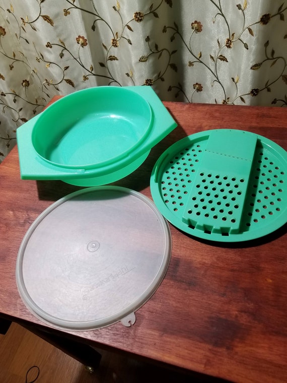 Vintage Tupperware Grate N Store 3 Piece Set Kitchen Gadgets Etsy