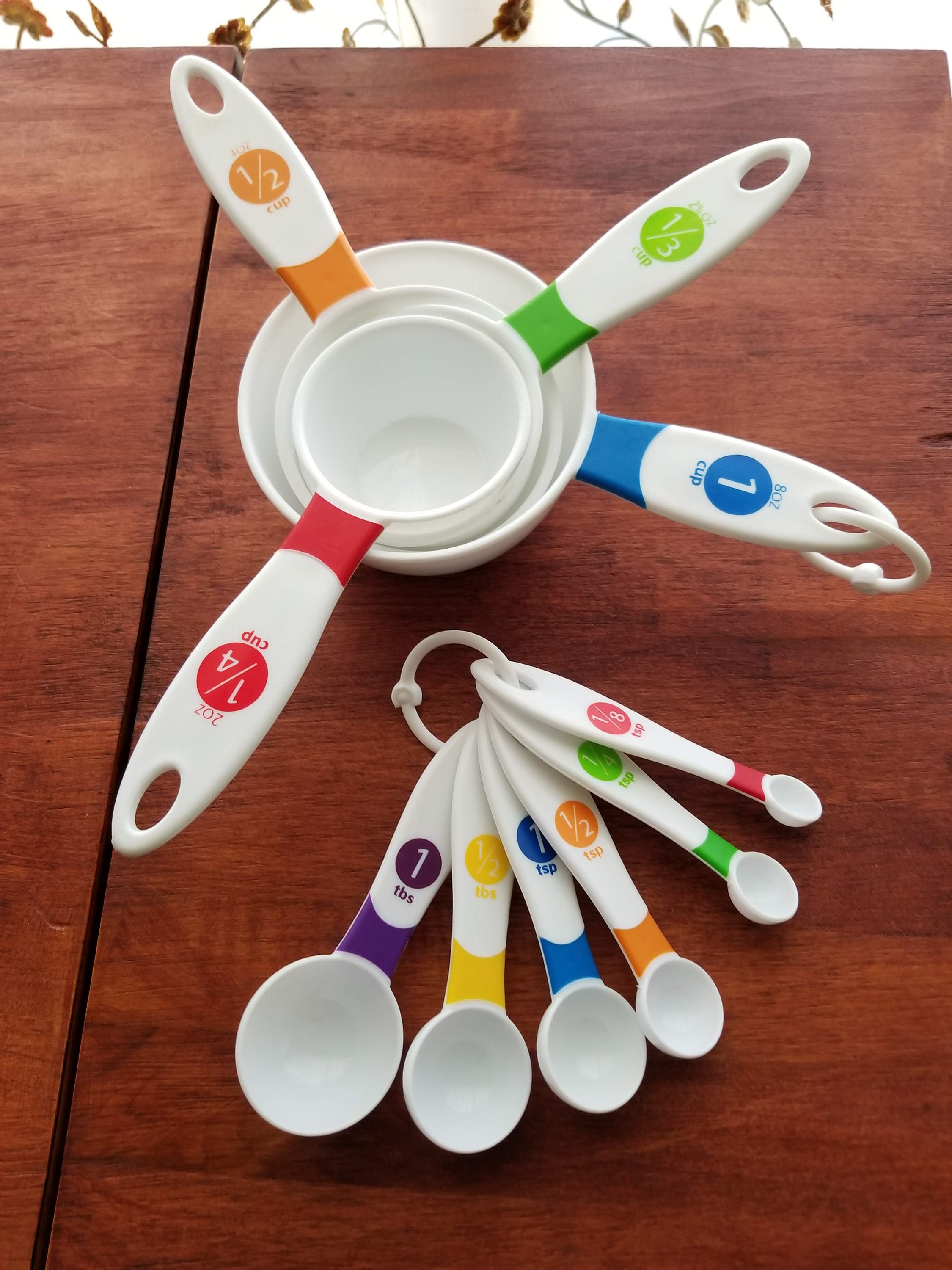 Measuring Cups with Complete Spoons Set