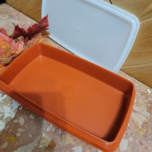 Vintage Tupperware Lunch Meat Container Retro Tupperware Food Storage #1