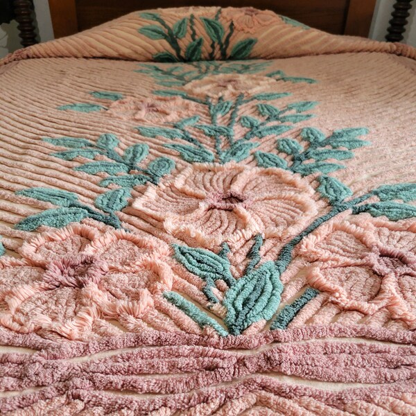 Chenille Bedspread Etsy