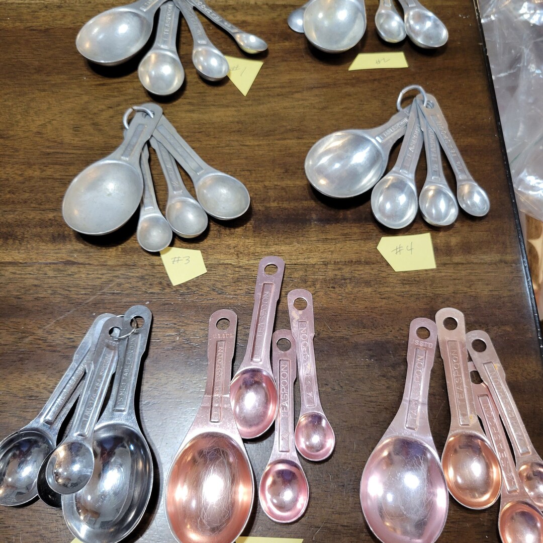 Vintage Measuring Spoon Sets You Pick Retro Measuring Spoons Vintage