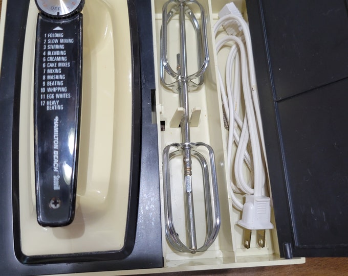 Hamilton Beach Scovill Wall Mount Hand Mixer 12 Speed Photo Etsy