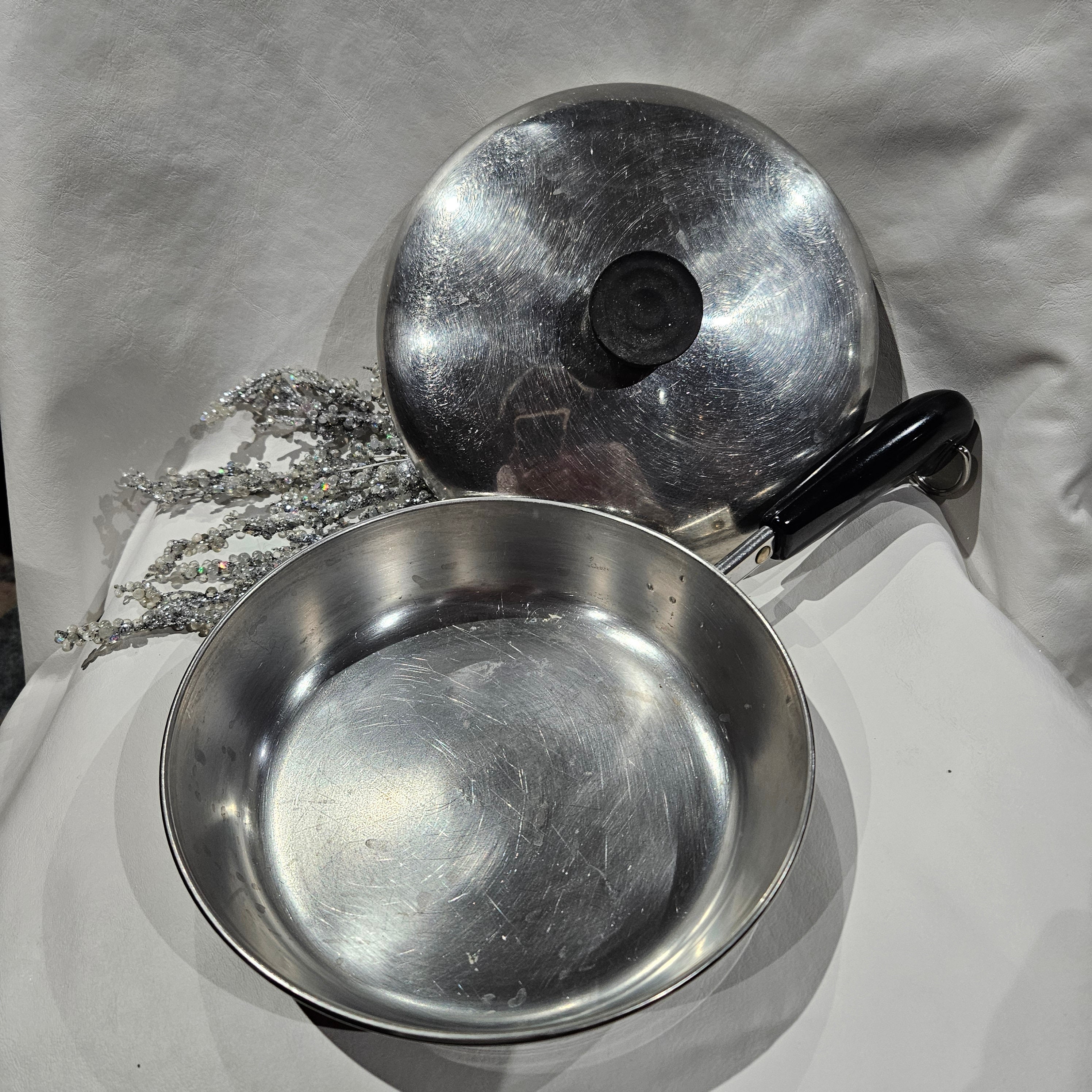 Belgique Stainless Steel 8 inch Skillet Saute Fry Pan Belgium Cookware  Induction