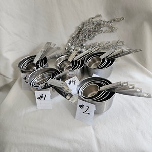 NEW ALL-CLAD Stainless Steel 4 piece measuring spoons