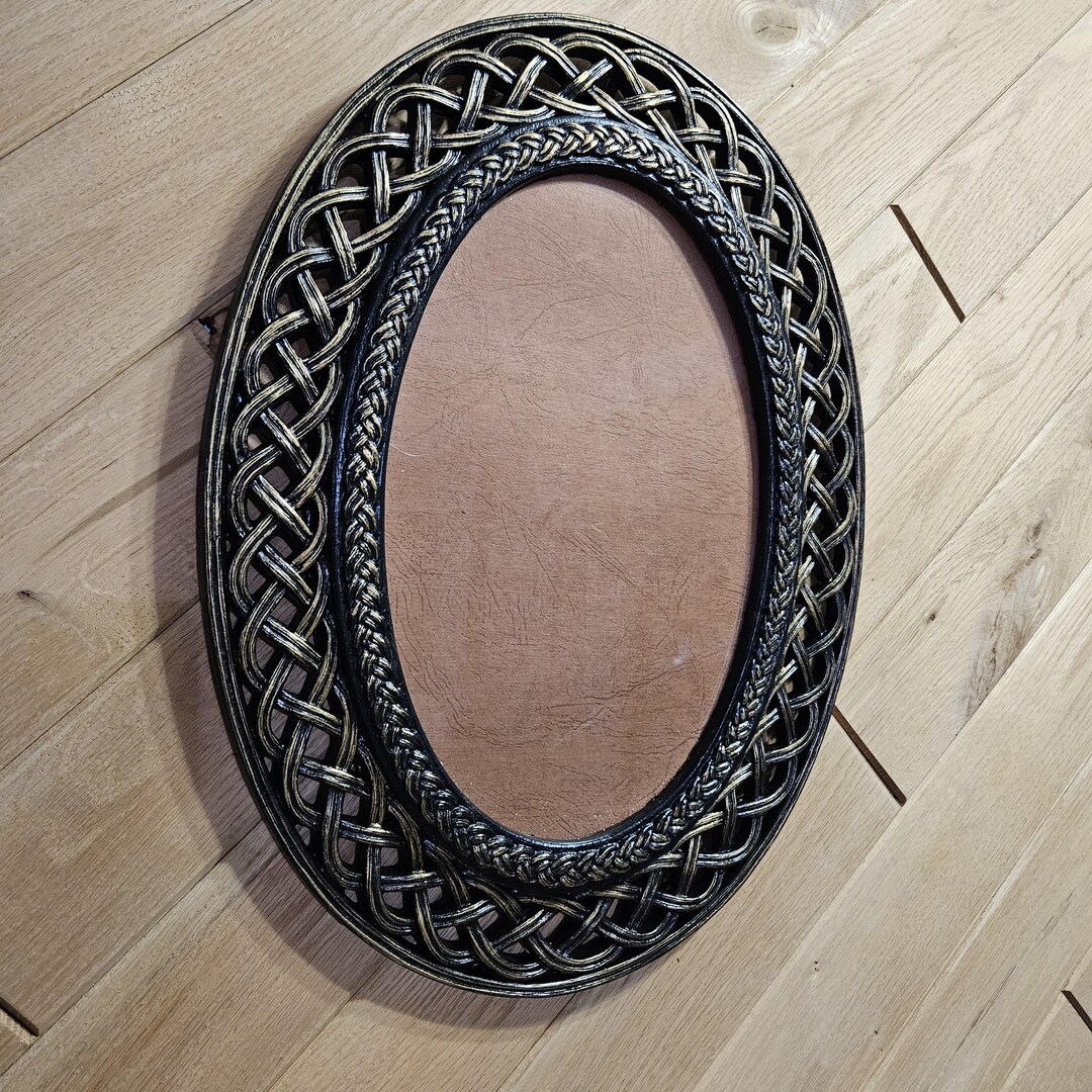 Vintage Homco Plastic Oval Picture Frame - Etsy