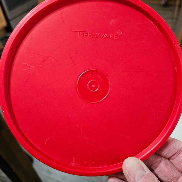 Tupperware Replacement Lids 6 Inch Etsy