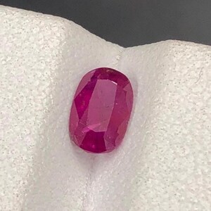 1.04ct Natural Ruby Gemstone from Afghanistan – Healing Stone & Jewelry Craft Supply Gift