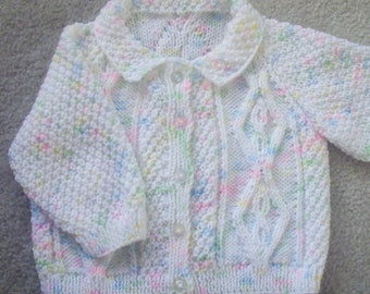 Aoibh childs cardigan PDF knitting pattern