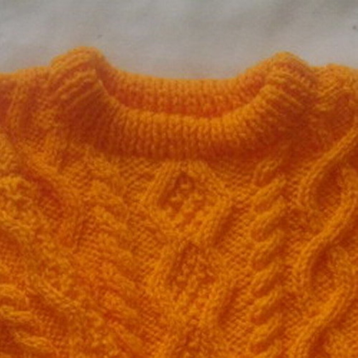 Declan Baby Aran Sweater PDF Knitting Pattern Etsy