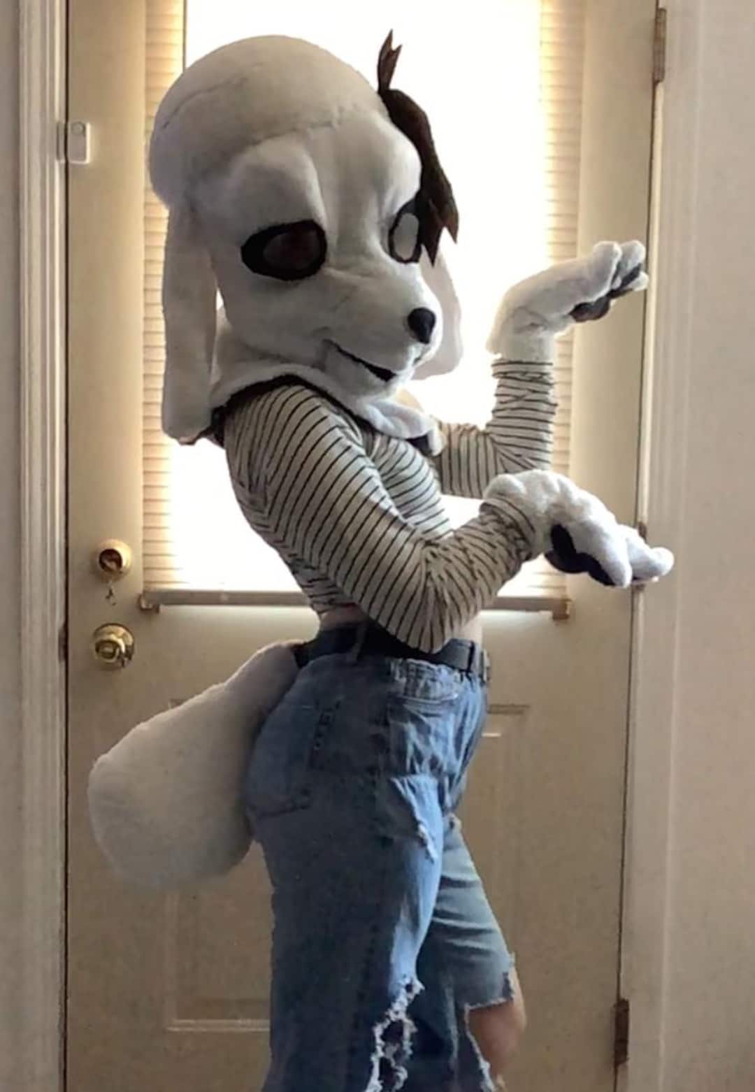 Janette French Poodle Fursuit Mini Partial - Etsy
