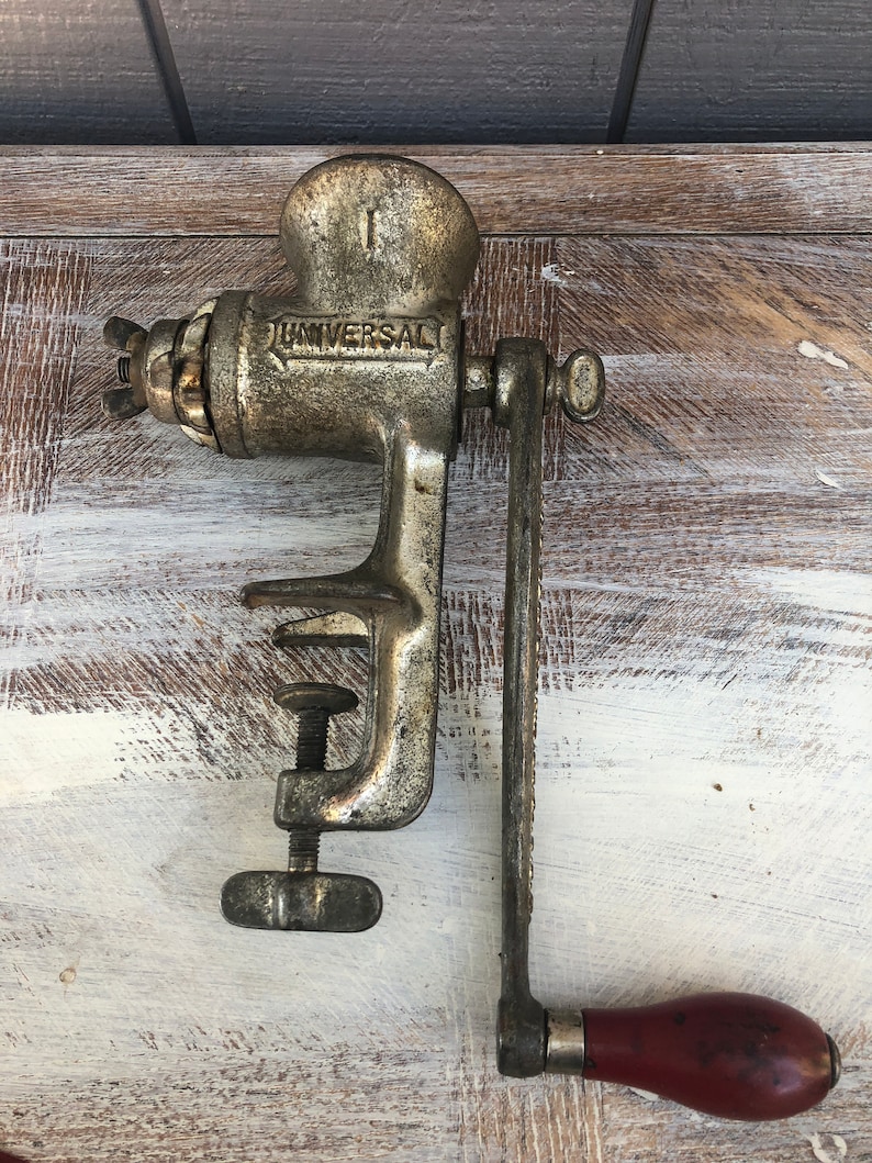 Antique Universal Meat Grinder No. 1 Circa 1900s Etsy