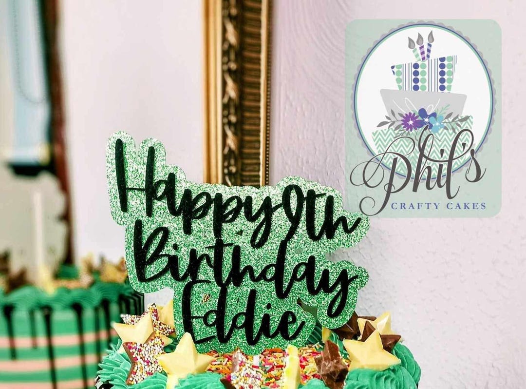 2 Layered Cake Toppers - Etsy