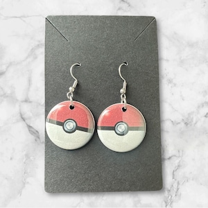 Pokeball Earrings