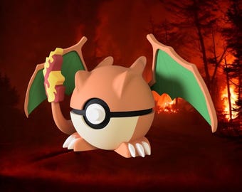 Poké Ball Blaster Pokémon – Figurine Dracaufeu – Hasbro 1999 – Neuf