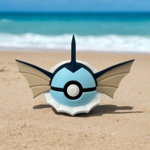 3Dプリントサックスゼニガメポケモン/コレクターアイテム/ポケボール