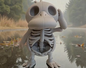 Psyduck Skeleton