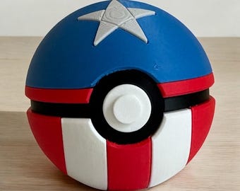 Pokeball Captain America