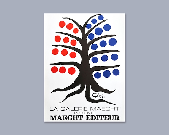 アレクサンダー・カルダー – 「Maeght Éditeur」、パリ 1971 