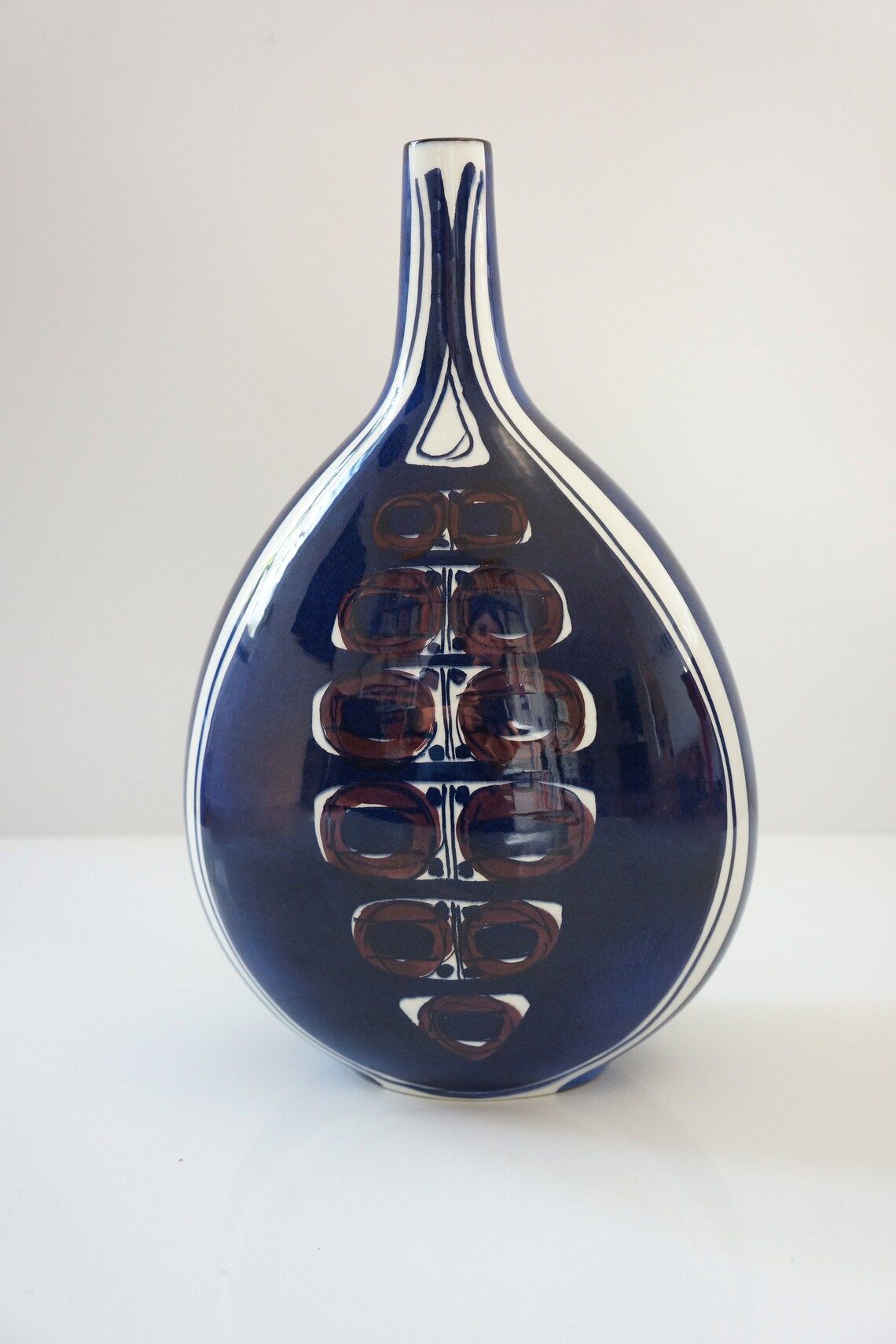 Danish MidCentury Royal Copenhagen Vase by INGELISE KOEFOED Etsy