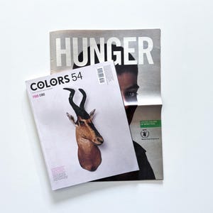 2003 | COLORS Magazine #54 – Visual Design Journal / CIBO | Benetton Fabrica Cult Publication