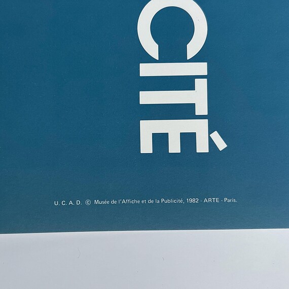 Razzia Poster CINÉMATHÈQUE, Paris 1982 | Original Exhibition