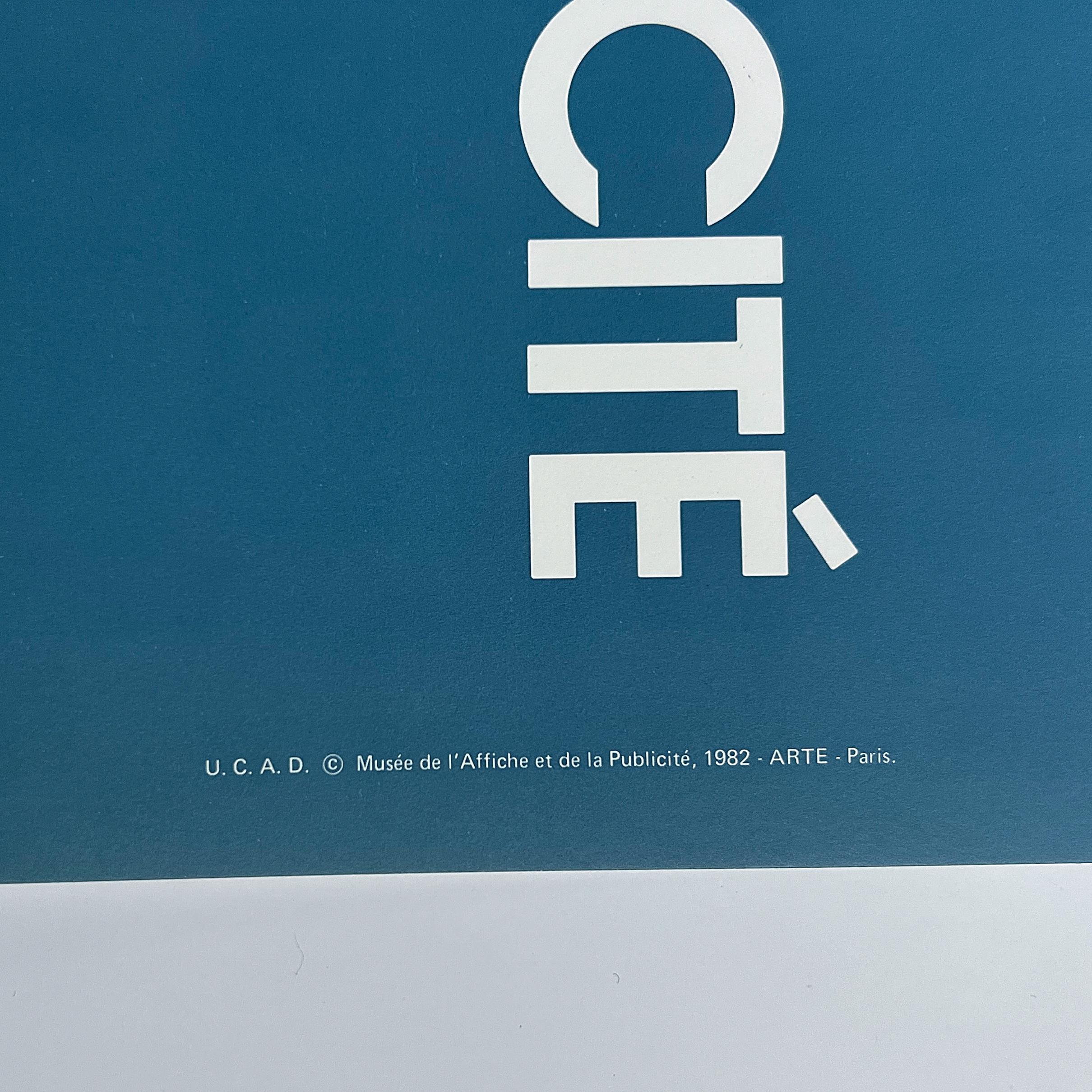 Razzia Poster CINÉMATHÈQUE, Paris 1982 | Original Exhibition