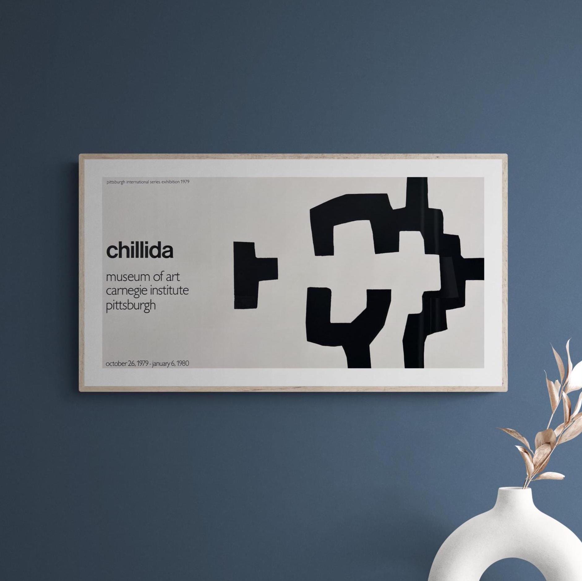 EDUARDO CHILLIDA, Original Screen Print, Pittsburgh, 1979 - Etsy