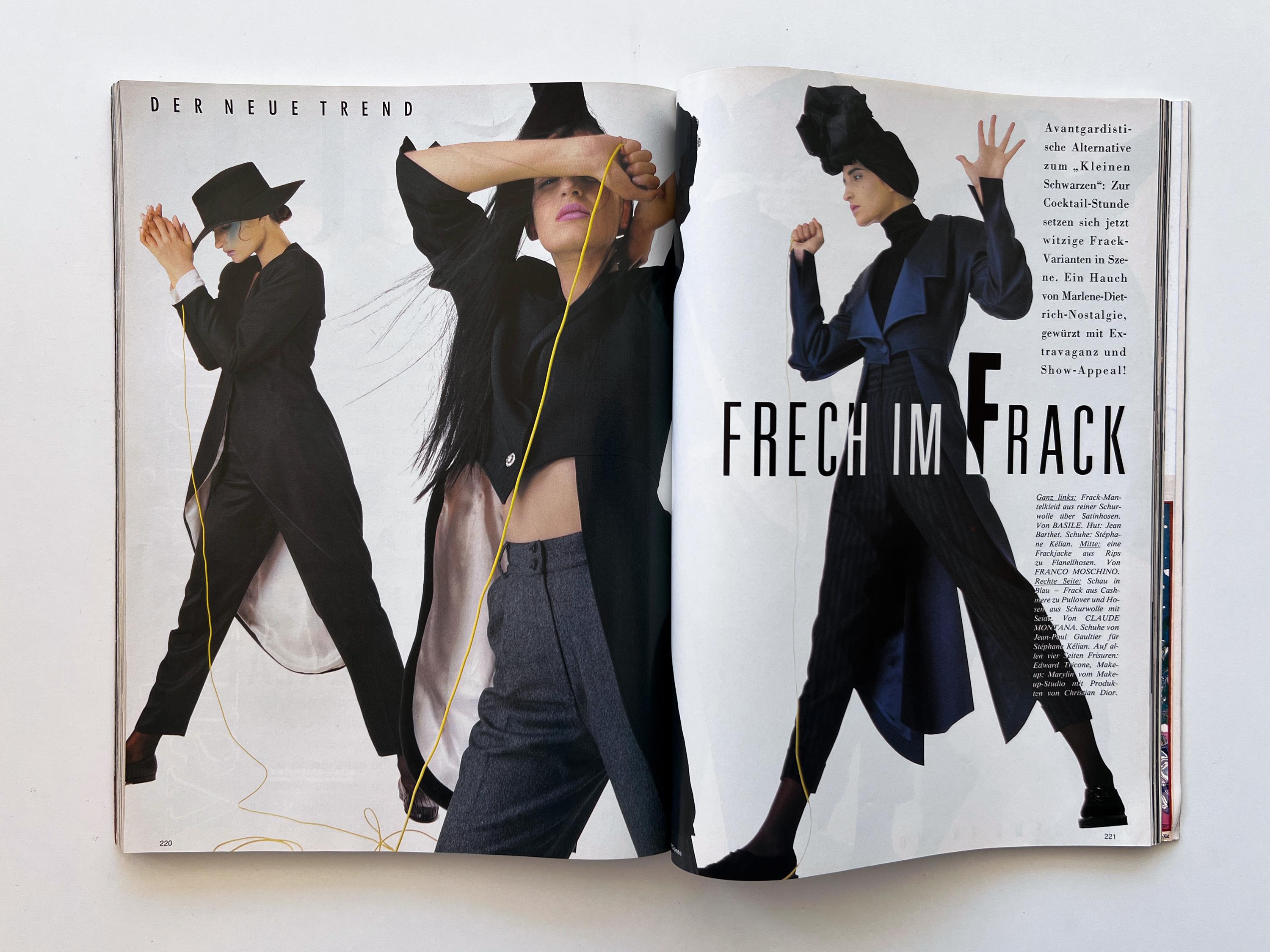 1985 | VOGUE German | Vintage Fashion Magazine | Nina Hagen