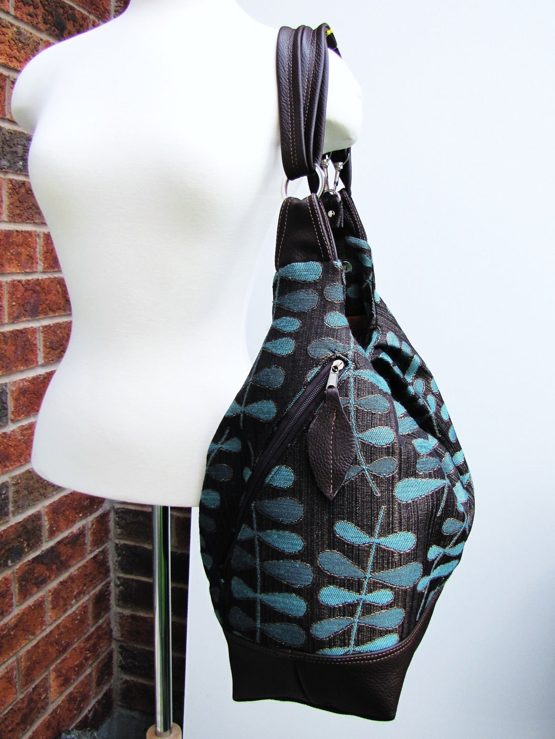 Extra large Diaper Bag 3 way convertible backpack messenger Etsy