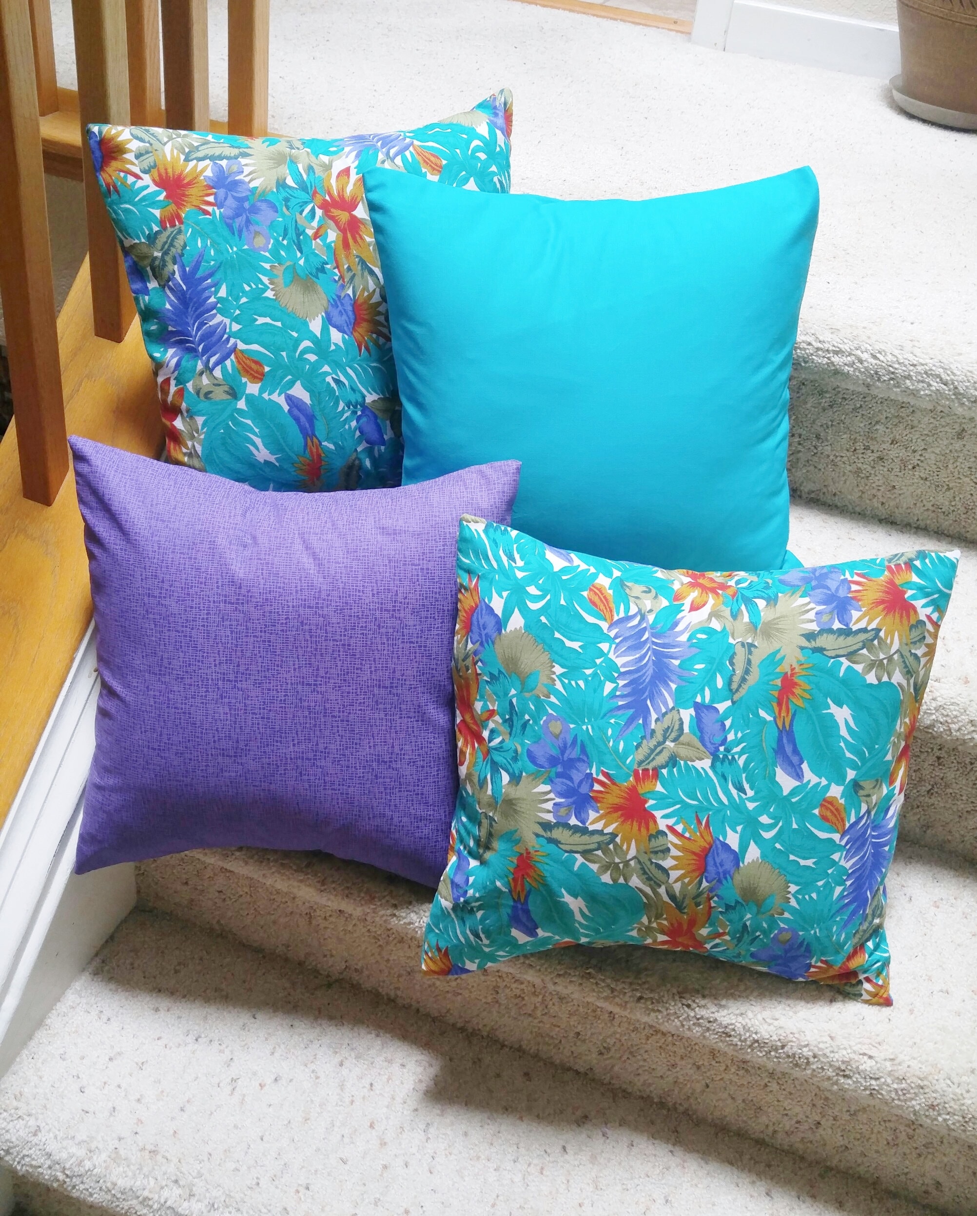 Tropical Pillow CoversSet of 4 Pillow Covers 16x16 Indoor Etsy