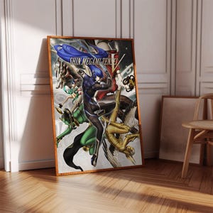 Shin Megami Tensei 5 Poster Print | Gaming Poster | Gaming Decor | Video Game Poster | Gaming Gift | Video Game Print | Gaming Cover