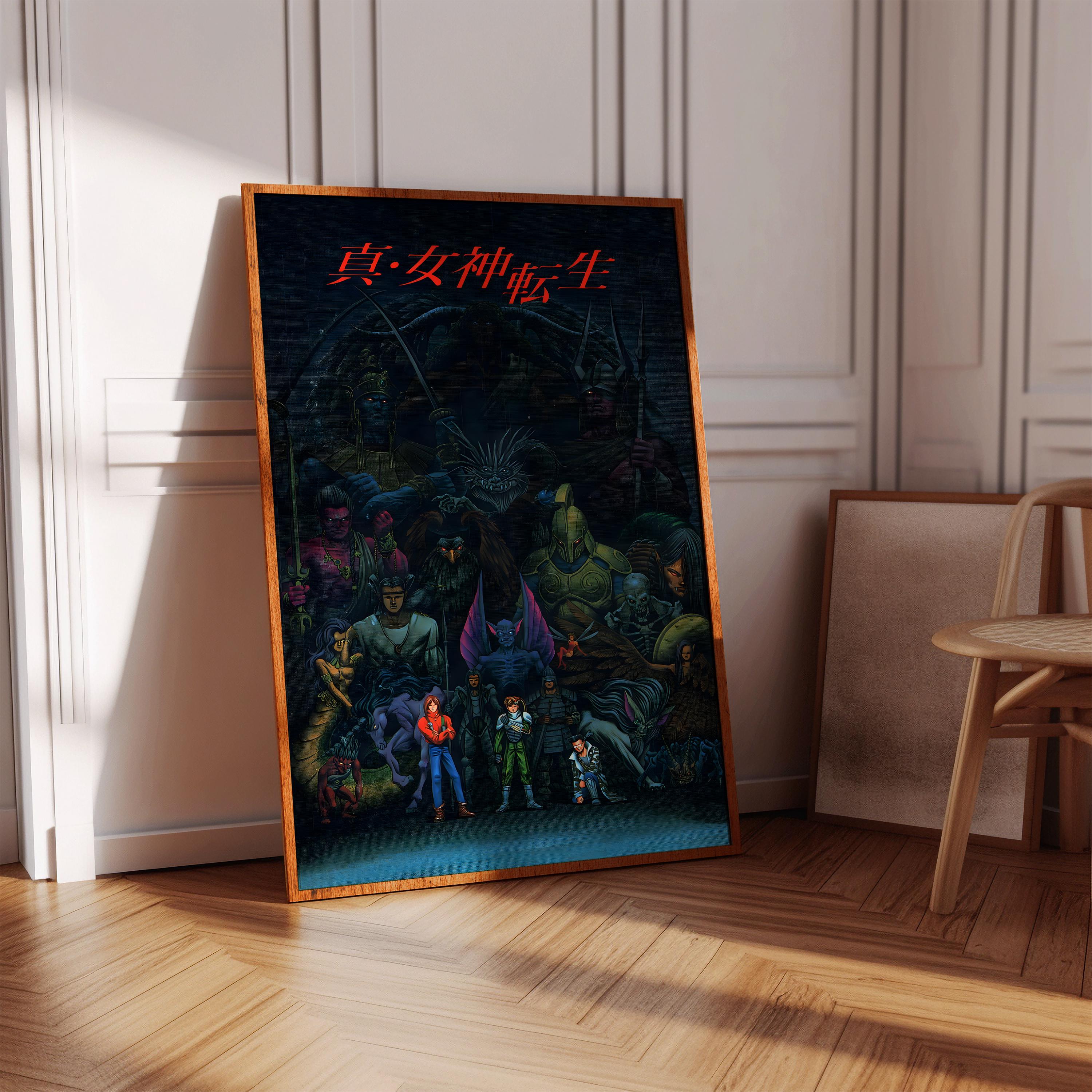 Shin Megami Tensei Poster - Etsy