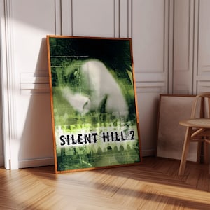Silent Hill Poster Druck | Gaming Poster | Spiele Dekor | Videospiel Poster | Gaming Geschenk | Videospiel Druck | Gaming Cover | Gaming-Print